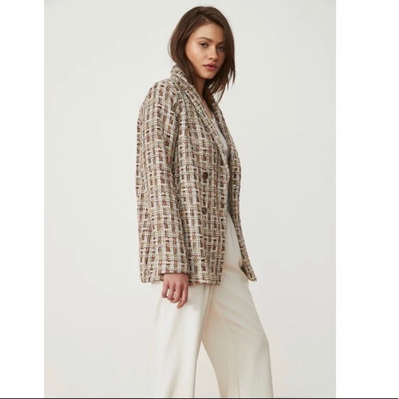 Song of Style Tweed Marley Jacket Blazer - Picture 3 of 10